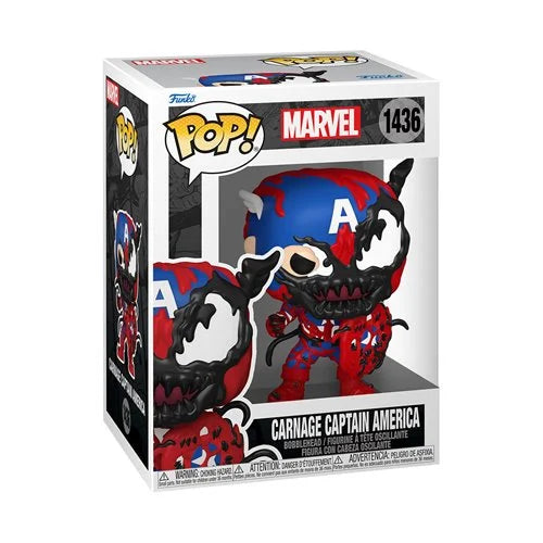 Funko Pop! Marvel Carnage Captain America