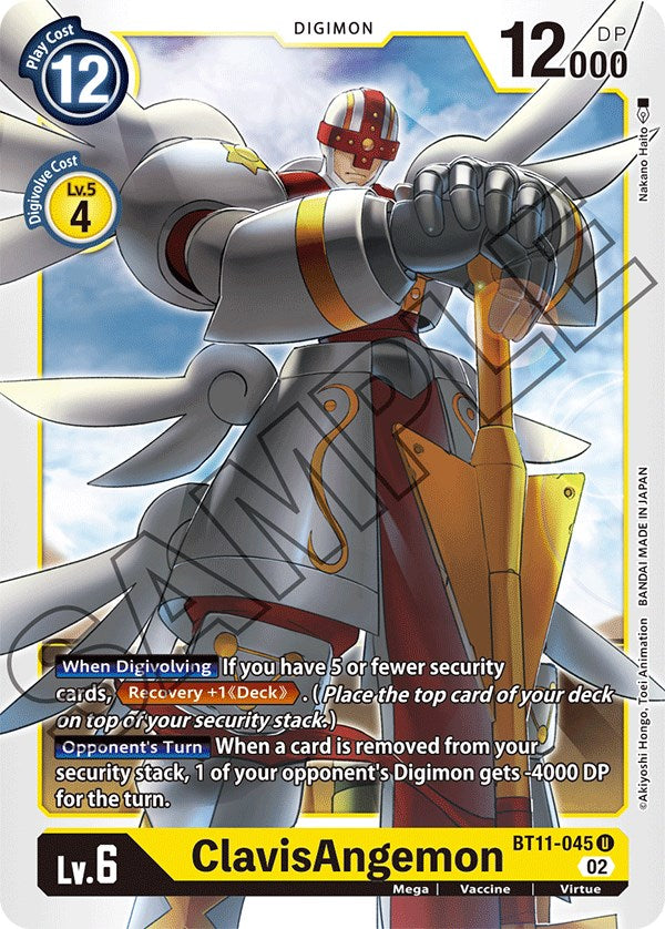 ClavisAngemon [BT11-045] [Dimensional Phase]