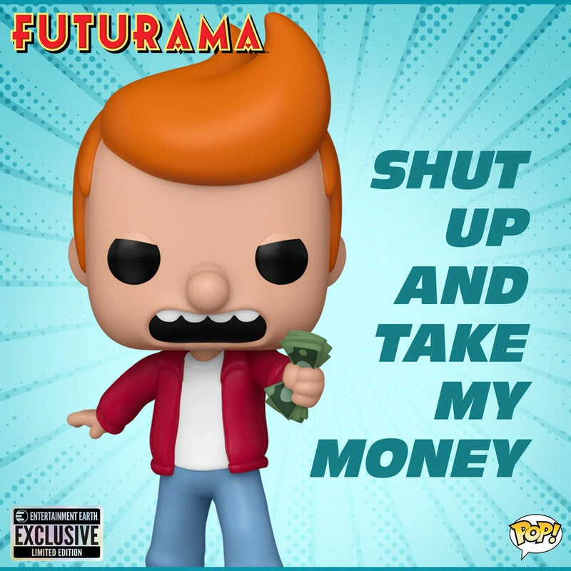 Funko Pop! Futurama Philip J. Fry Meme (EE Exclusive)