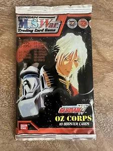 2000 Bandai Gundam M.S. War Trading Card Game Oz Corps Pack - Paradise Hobbies LLC