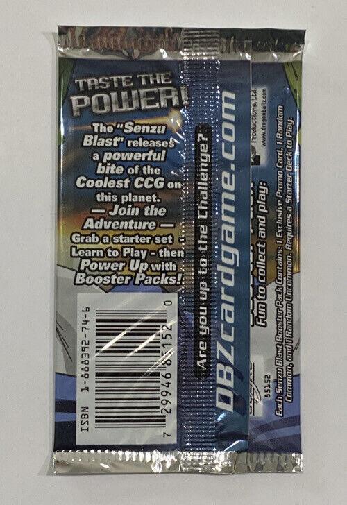 2002 Score Dragon Ball Z CCG Senzu Blast Booster Pack - Paradise Hobbies LLC