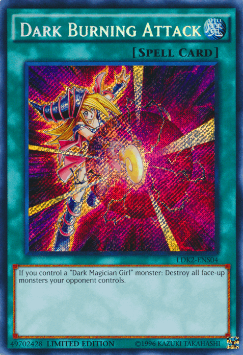 Dark Burning Attack [LDK2-ENS04] Secret Rare - Paradise Hobbies LLC