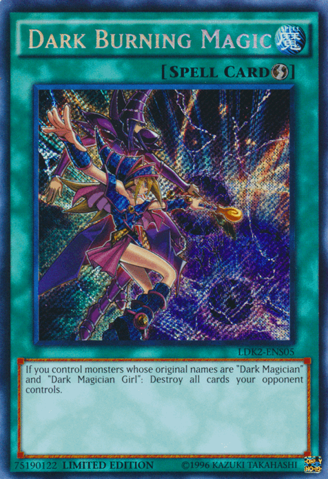 Dark Burning Magic [LDK2-ENS05] Secret Rare - Paradise Hobbies LLC