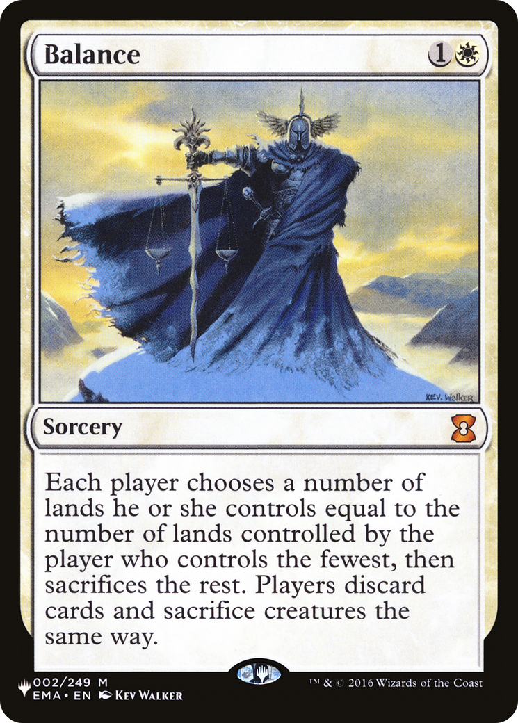 Balance [The List Reprints]