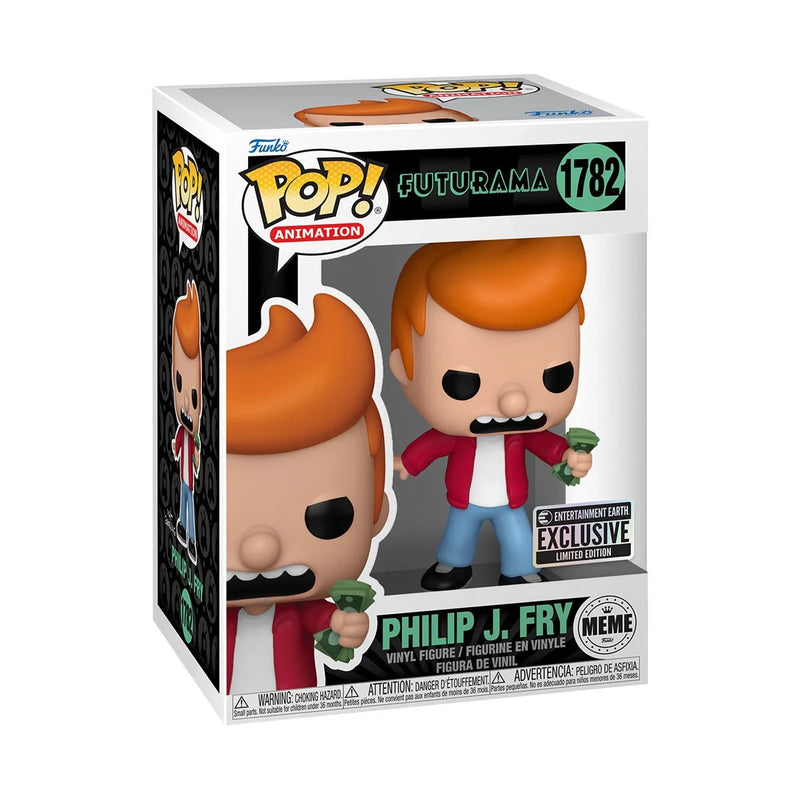 Funko Pop! Futurama Philip J. Fry Meme (EE Exclusive)