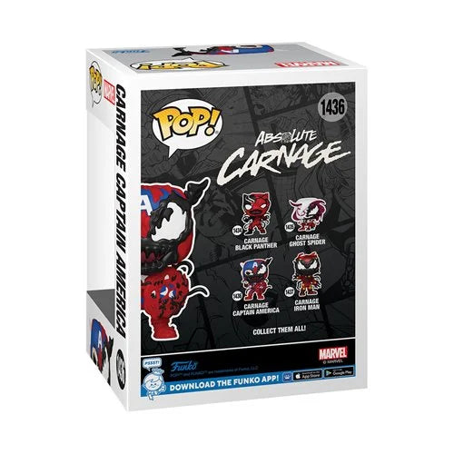 Funko Pop! Marvel Carnage Captain America