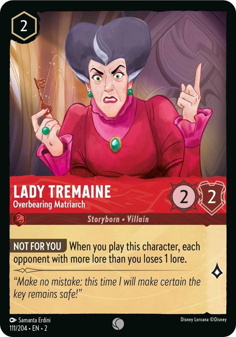 Lady Tremaine - Overbearing Matriarch (111/204) [Rise of the Floodborn] - Paradise Hobbies LLC