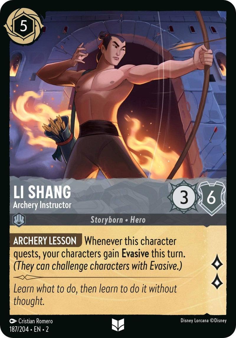 Li Shang - Archery Instructor (187/204) [Rise of the Floodborn] - Paradise Hobbies LLC