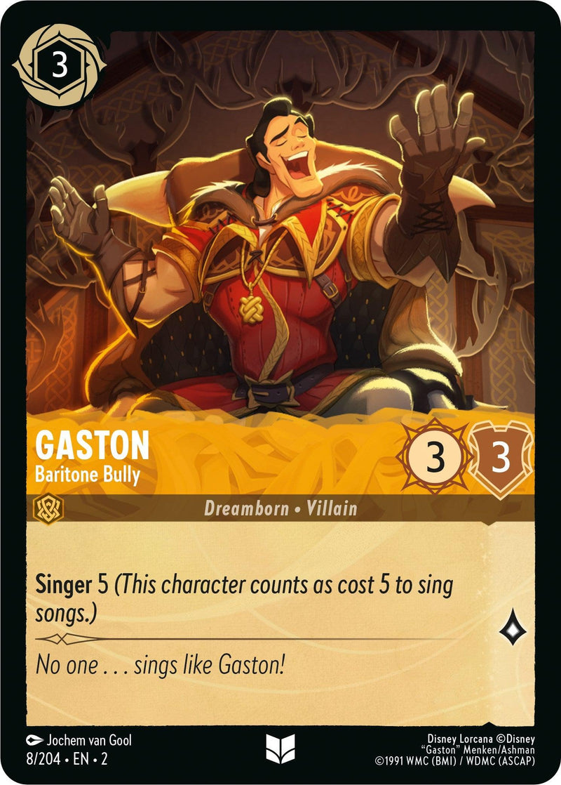 Gaston - Baritone Bully (8/204) [Rise of the Floodborn] - Paradise Hobbies LLC