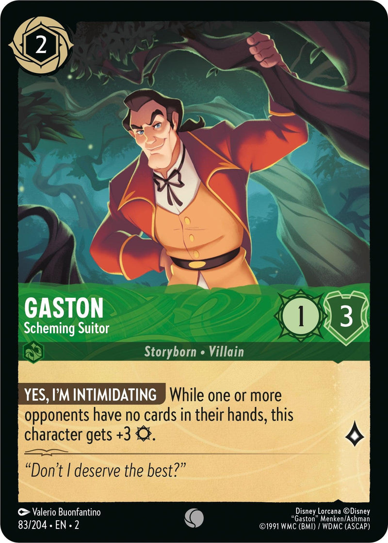 Gaston - Scheming Suitor (83/204) [Rise of the Floodborn] - Paradise Hobbies LLC