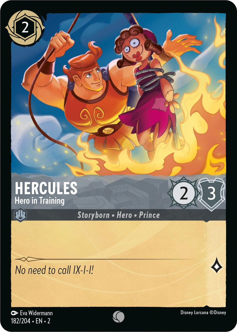 Hercules - Hero in Training (182/204) [Rise of the Floodborn] - Paradise Hobbies LLC