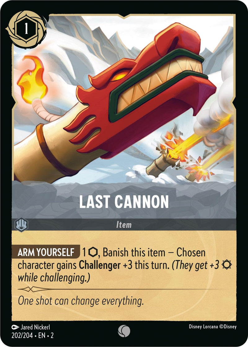 Last Cannon (202/204) [Rise of the Floodborn] - Paradise Hobbies LLC