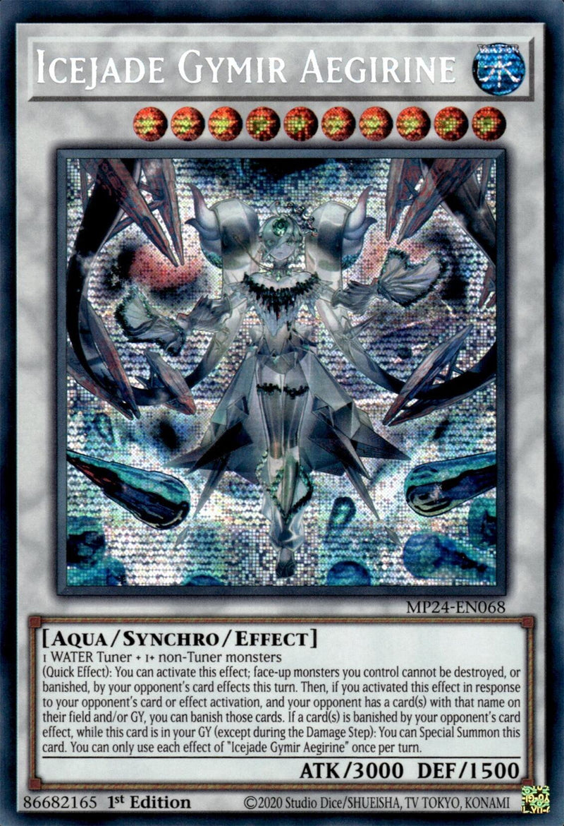 Icejade Gymir Aegirine [MP24-EN068] Prismatic Secret Rare