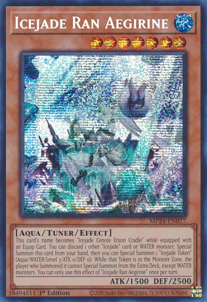 Icejade Ran Aegirine [MP24-EN077] Prismatic Secret Rare