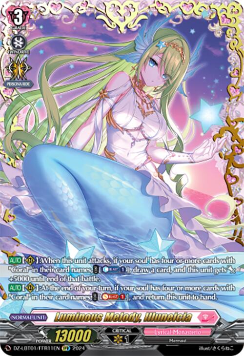 Luminous Melody, Illuneicia (DZ-LBT01/FFR11EN) [Lyrical Monasterio Sparkling Stars!]