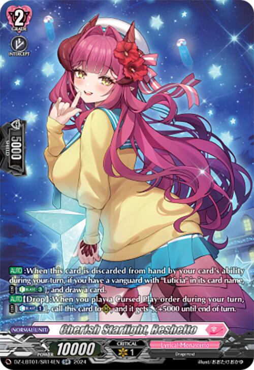 Cherish Starlight, Reshelto (DZ-LBT01/SR14EN) [Lyrical Monasterio Sparkling Stars!]