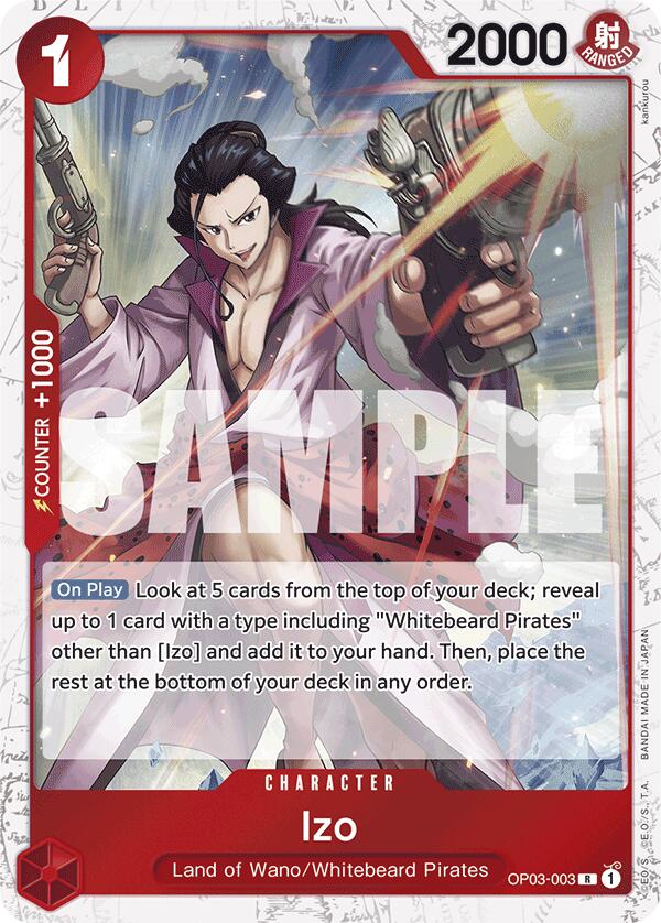 Izo (Alternate Art) (Bashikou) [Premium Booster]