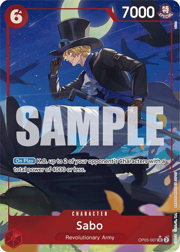 Sabo (Alternate Art) [Premium Booster]