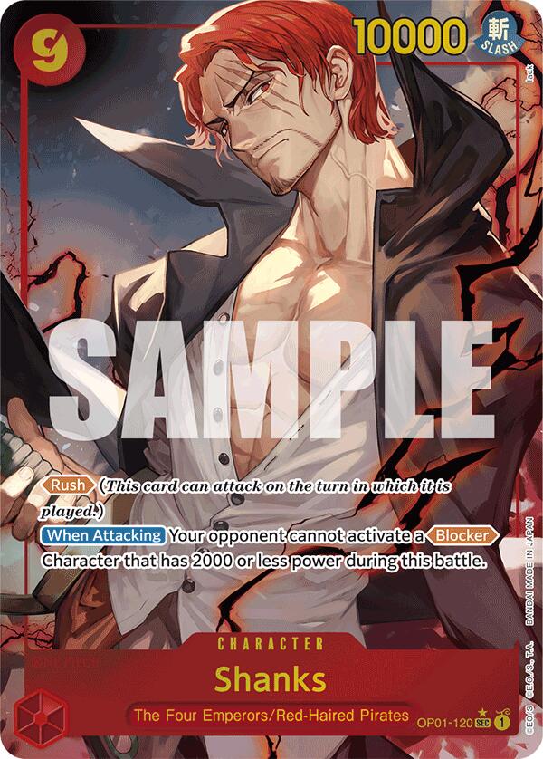 Shanks (Alternate Art) [Premium Booster]