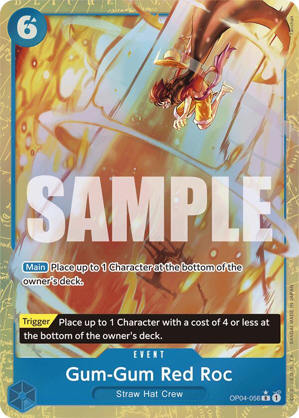 Gum-Gum Red Roc (Alternate Art) (Tacchan) [Premium Booster]