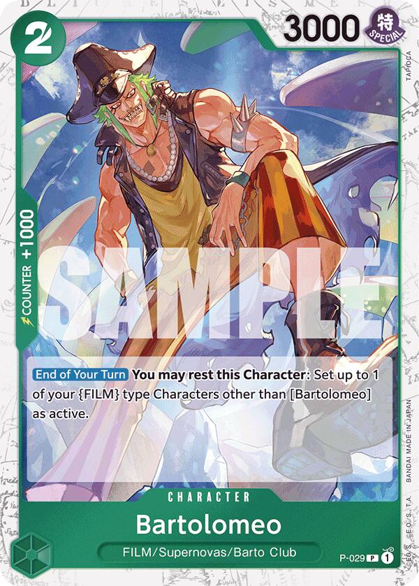 Bartolomeo (Alternate Art) [Premium Booster]