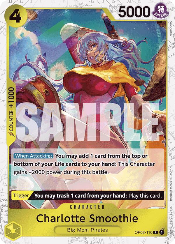 Charlotte Smoothie (Alternate Art) (Hashimoto Q) [Premium Booster]