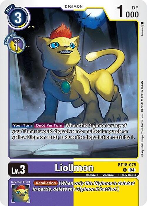 Liollmon [BT18-075] [Release Special Booster 2.0]