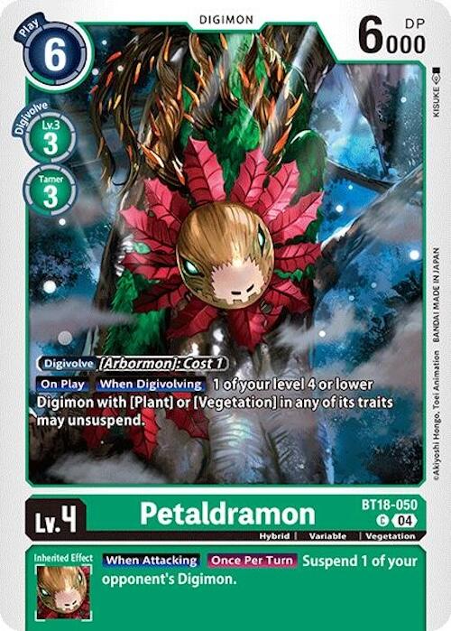 Petaldramon [BT18-050] [Release Special Booster 2.0]