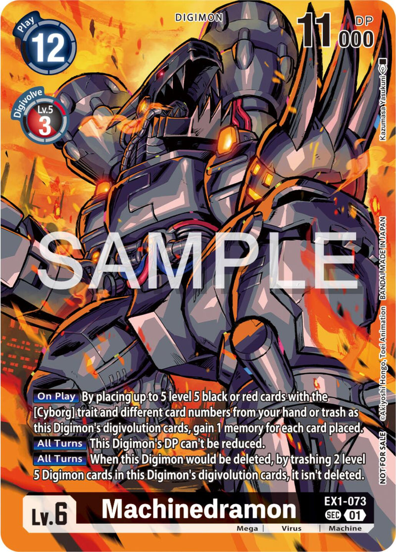 Machinedramon [EX1-073] (Release Special Booster Ver.2.0 Celebration Event) [Release Special Booster 2.0 Pre-Release Cards]