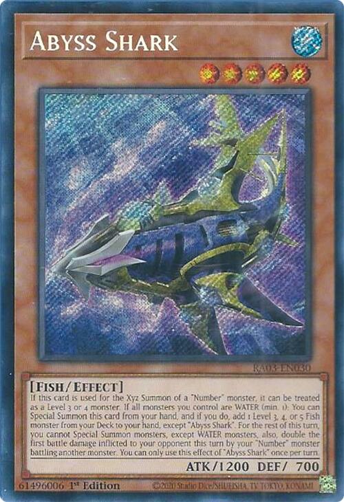 Abyss Shark (Secret Rare) [RA03-EN030] Secret Rare