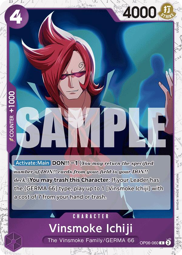 Vinsmoke Ichiji [Premium Booster]