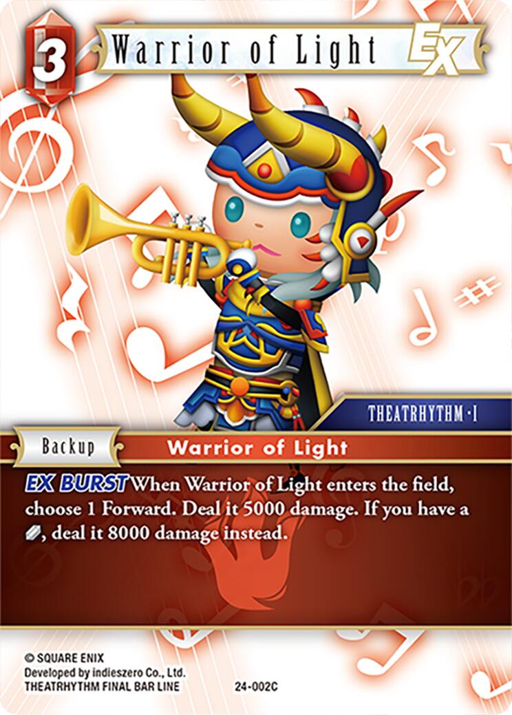 Warrior of Light ex [Hidden Legends]