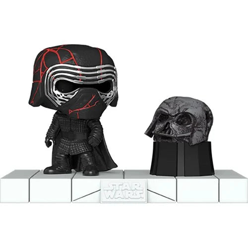 Funko Pop! Star Wars Dark Side Kylo Ren with Darth Vader's Helmet Deluxe