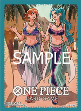 One Piece Card Game: Official Sleeves -Nami & ViVi Limited Edition: Vol. 1