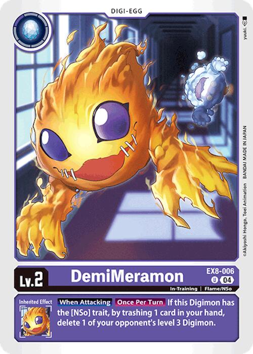 DemiMeramon [EX8-006] [Chain of Liberation]