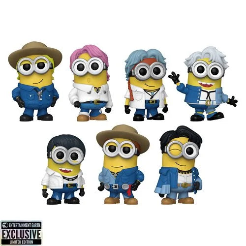 Funko Pop! Despicable Me 4 Minions x BTS Vinyl Figure 7-Pack - Entertainment Earth Exclusive: