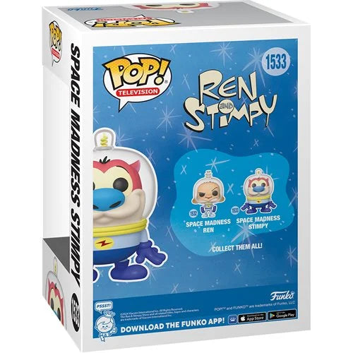 Funko Pop! Nickelodeon The Ren & Stimpy Show Space Madness Stimpy