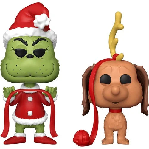 Funko Pop! How the Grinch Stole Christmas Grinch and Max