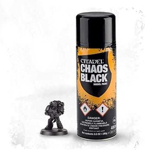 Chaos Black Colour Spray Paint