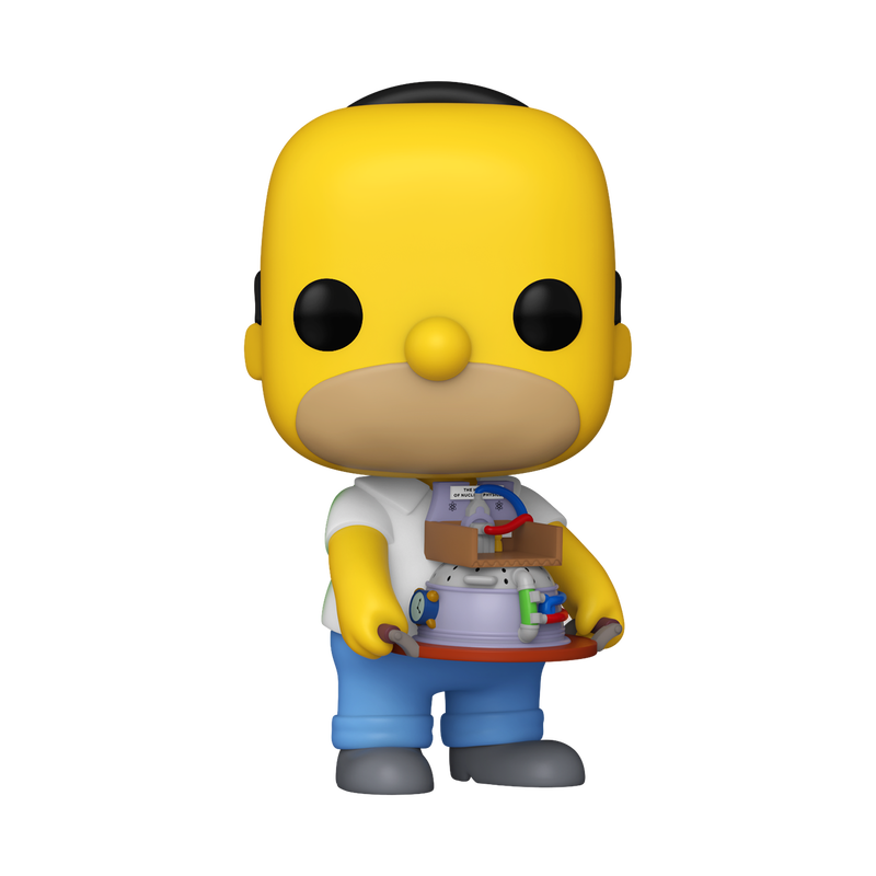 Funko Pop! Homer with Reactor (FunKon London Exclusive) w/ Soft Protector