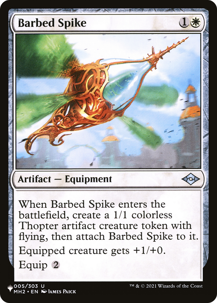 Barbed Spike [The List Reprints]