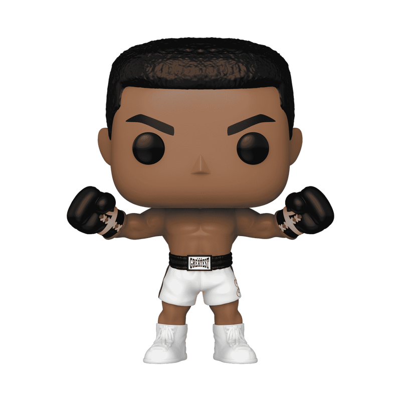 Funko Pop! Muhammad Ali Vinyl Figure (Raised Arms) (Funko Exclusive) w/ Soft Protector