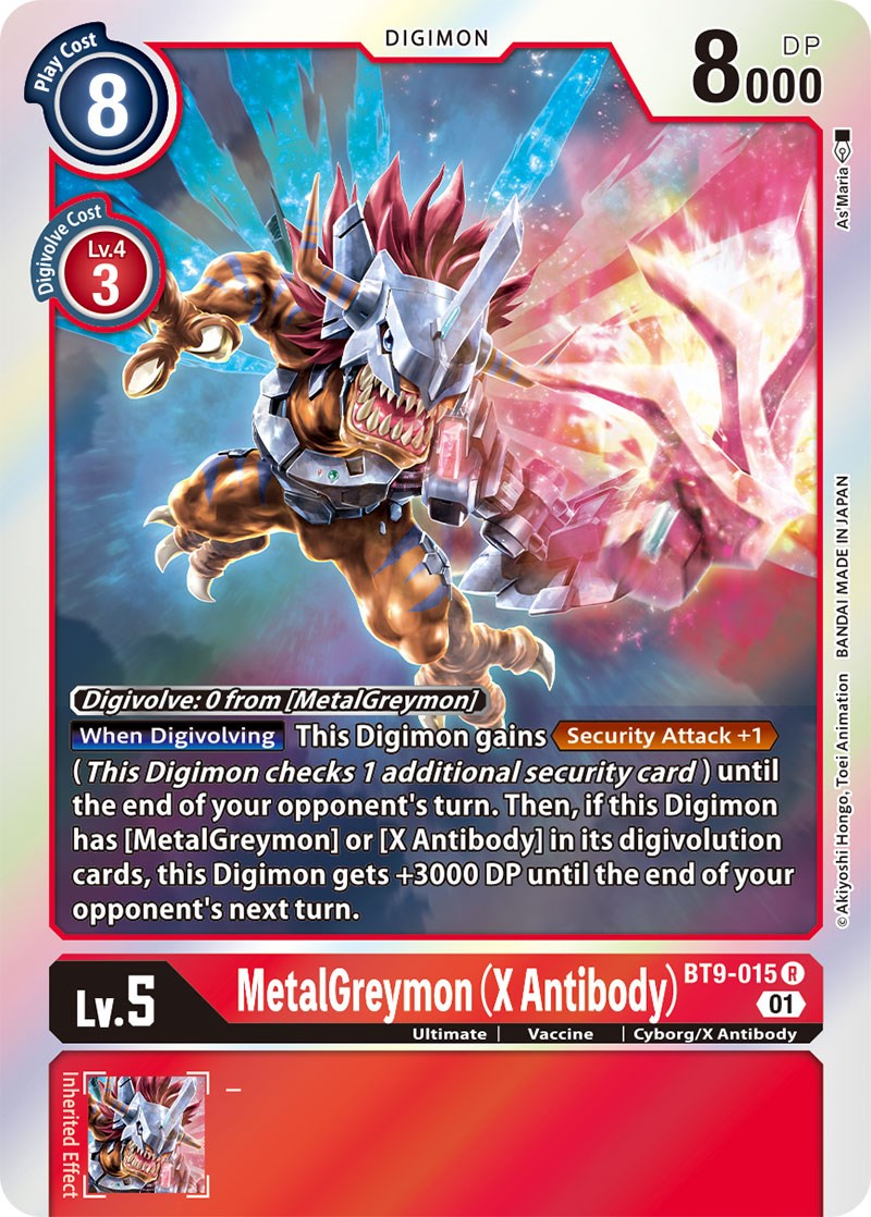 MetalGreymon (X Antibody) [BT9-015] [X Record]