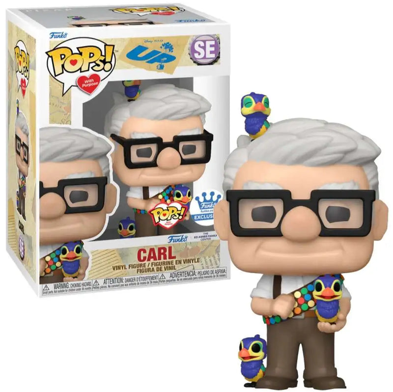 Funko Pop! Carl (Funko Exclusive) (Pops with Purpose) w/ Soft Protector