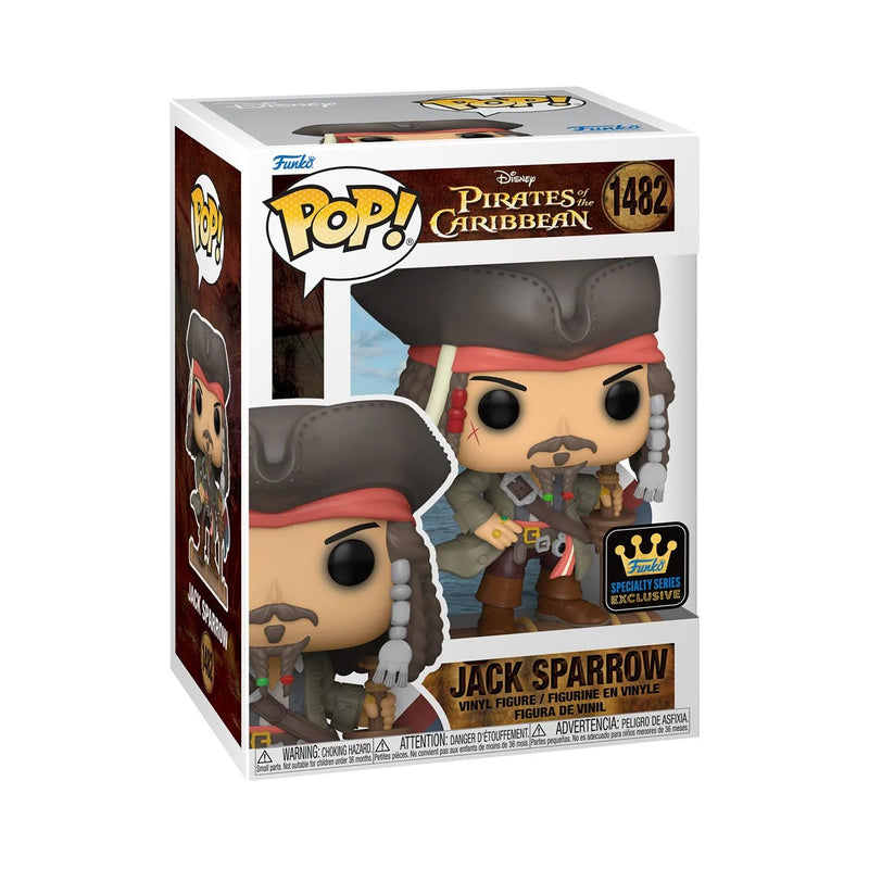 Funko Pop! Pirates of the Caribbean Jack Sparrow (Opening) Vinyl Figure -  Specialty Series