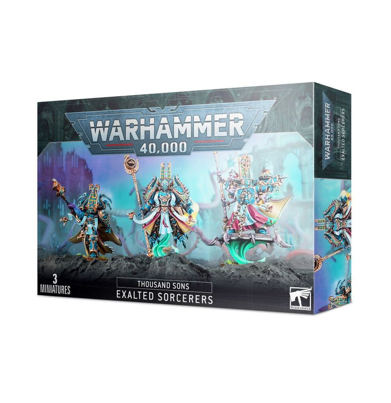 Warhammer 40K: Thousand Sons Exalted Sorcerers