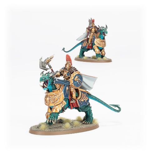 Warhammer Age of Sigmar: Lord-Celestant on Dracoth