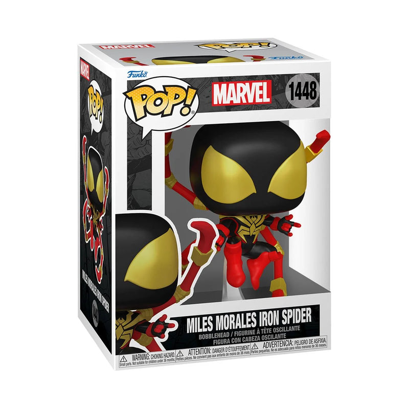 Funko Pop! Spider-Man Comics Miles Morales Iron Spider Vinyl Figure