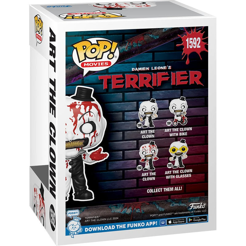 Funko Pop! Terrifier 2 Art the Clown Bloody Vinyl Figure