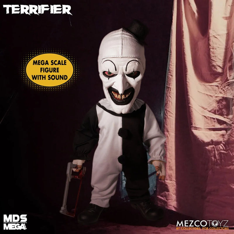 Terrifier: Art the Clown with Sound MDS Mega Scale 15-Inch Doll